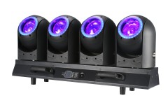 ETY-183 4X80W INFINITE QUAD TORNADO Pan sin fin y rotación de inclinación