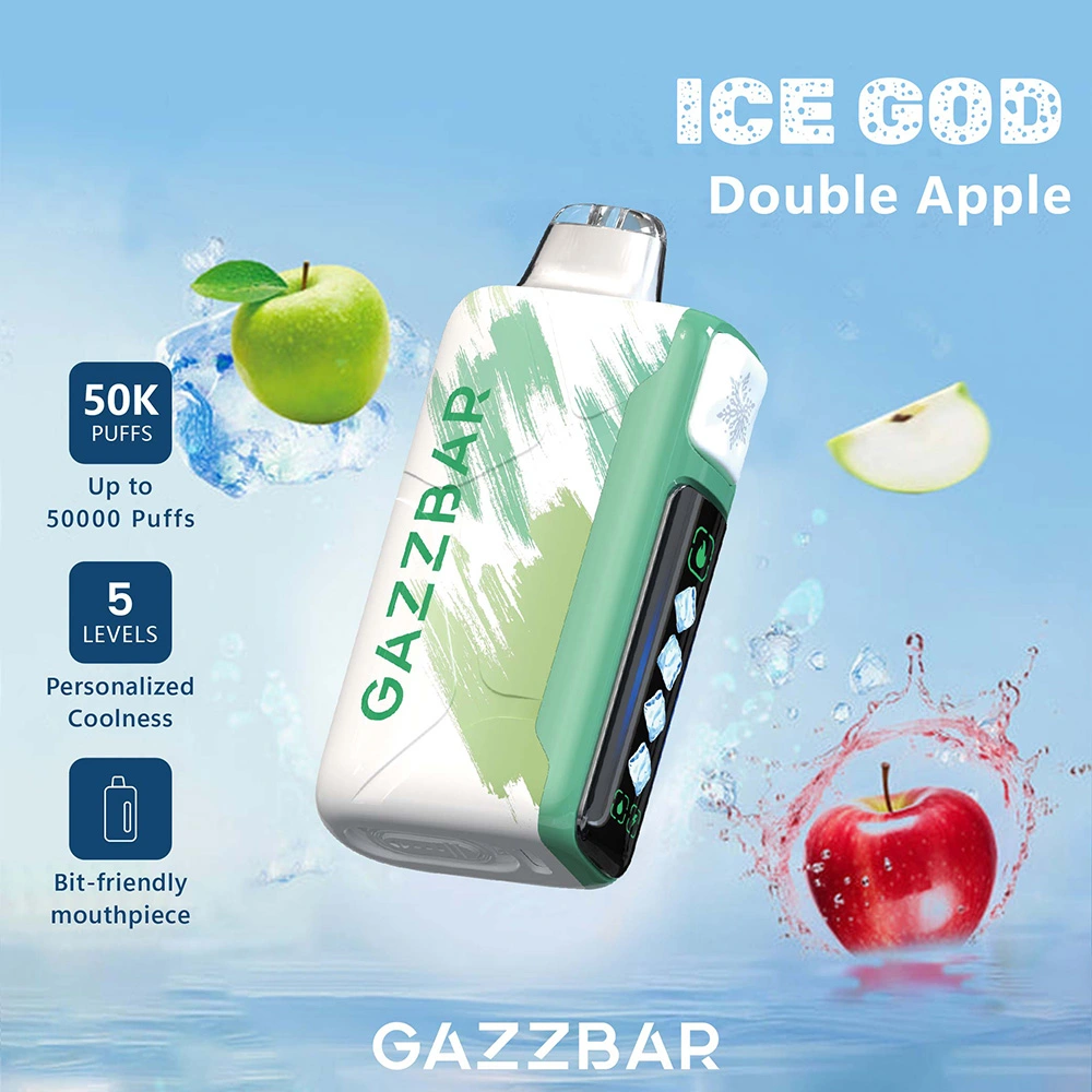 Gazzbar ICE GOD A-058 disposable vape flavour thumbnail, Double Apple