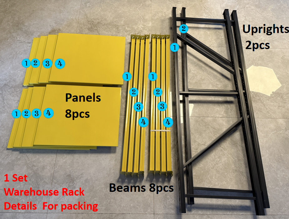 Adjustable Warehouse Shelving Racks Industrial Metal Shelving Storage Shelves for Warehouse Organization
