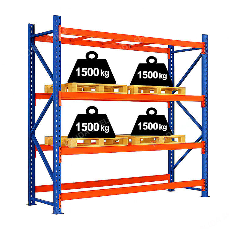 Foshan Factory Double Deep Pallet Racking Warehouse Storage System ...