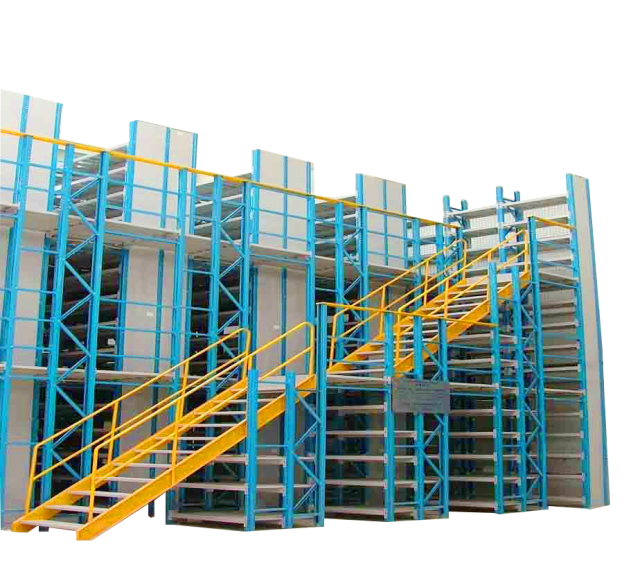 Adjustable Warehouse Steel Mezzanine Heavy Duty Shelf Rack Customized Storage Tire Rack