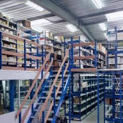 Adjustable Warehouse Steel Mezzanine Heavy Duty Shelf Rack Customized Storage Tire Rack