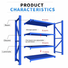 Wholesale shelves for warehouses, multi-mounting racks, metal racks popular, adjustable storage racks