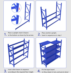 Industrial Heavy Duty Storage Shelves Systems Warehouse Shelves Metal Shelf Pallet Racking for Factory