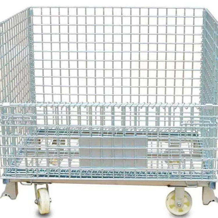 Guichang Storage Cage Folding Iron Frame Iron Cage butterfly Cage Sorting Logistics Turnover Box Multi-functional Large Express