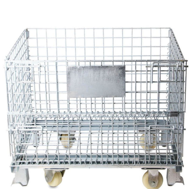Guichang Storage Cage Folding Iron Frame Iron Cage butterfly Cage Sorting Logistics Turnover Box Multi-functional Large Express