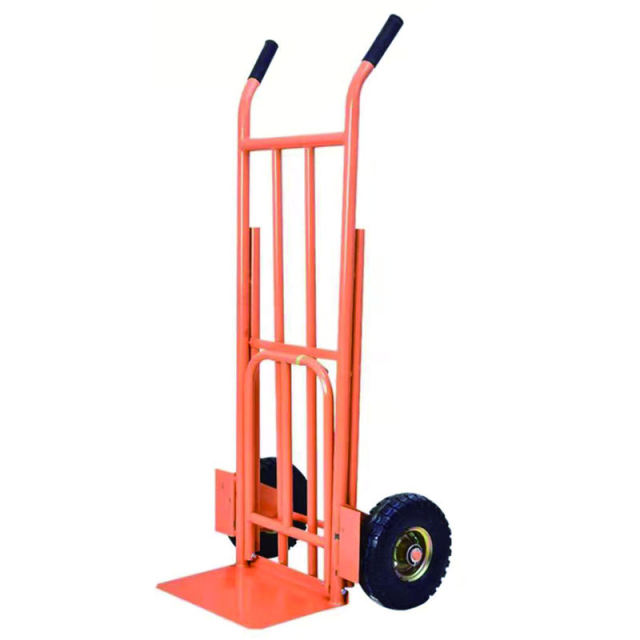 Guichangfoldable TrolleyThickened Curved tiger CarTwo-wheeled TigerTruck Oxygen tank Cart Pulling TruckDolly the Cart