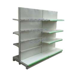 Factory Price Supermarket Metal Store Shelving with Hook for Convenience Store