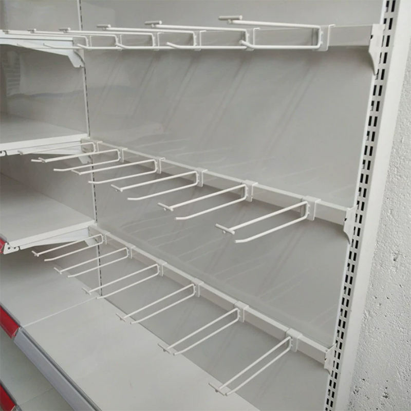 Factory Price Supermarket Metal Store Shelving with Hook for Convenience Store