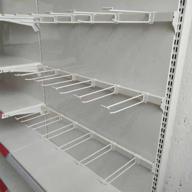 Factory Price Supermarket Metal Store Shelving with Hook for Convenience Store
