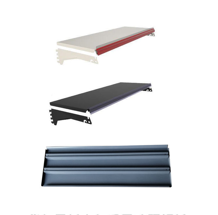 Wholesale High Quality Single Side Grocery Shelf for Supermarket Snacks Shelves Display Metal Store Shelving