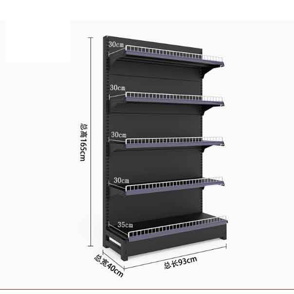 Customized Modern Store Shelving High-quality Grocery Shelves for Supermarket Store Gondola Retail Display Racks