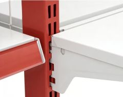 Customizable Grid Assembly Shelves Supermarket and Convenience Store Backrest Shelves Multi-layer Detachable Shelves