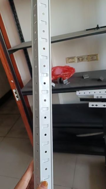 Electronic Commercial 5 Layer Steel Storage Shelving Racks Heavy Duty Warehouse Shelves Boltless Rivet Rack Easy Assemble