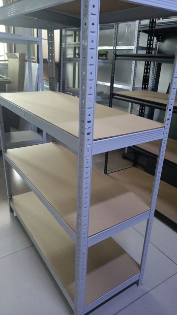 Electronic Commercial 5 Layer Steel Storage Shelving Racks Heavy Duty Warehouse Shelves Boltless Rivet Rack Easy Assemble