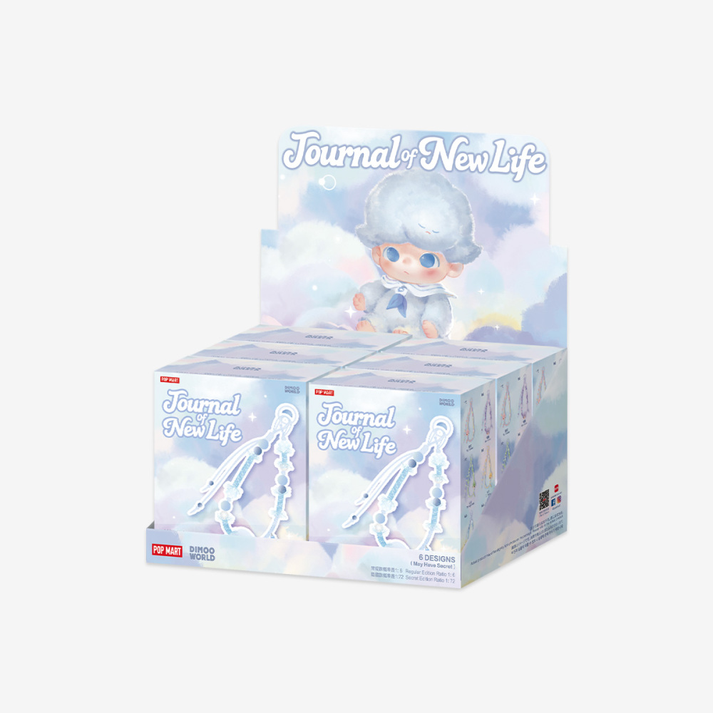 DIMOO Journal of New Life Series-Lanyard Blind Box (Pre Sale)