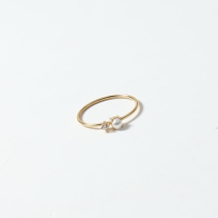 Gold White