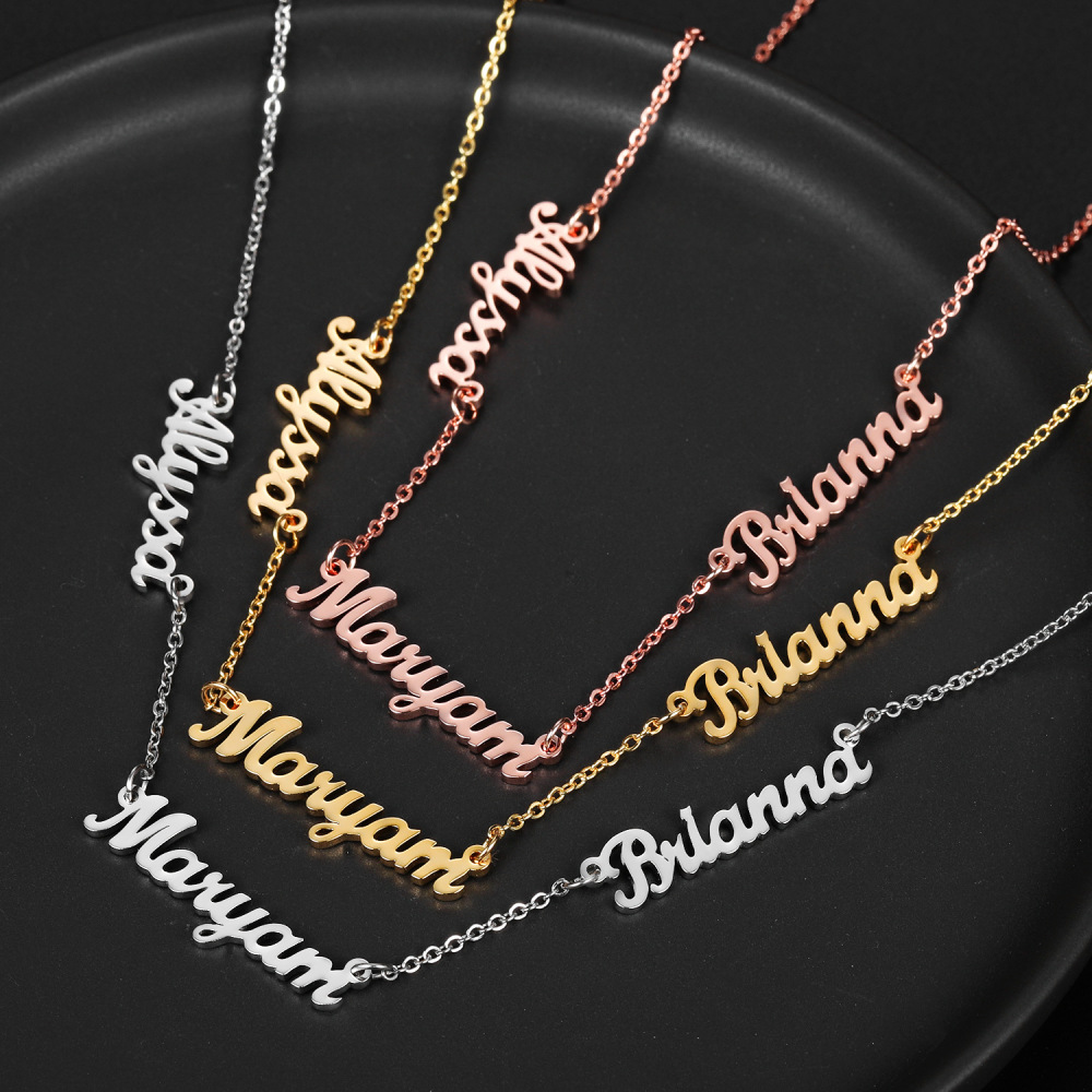 Customized Multi-Named Necklace