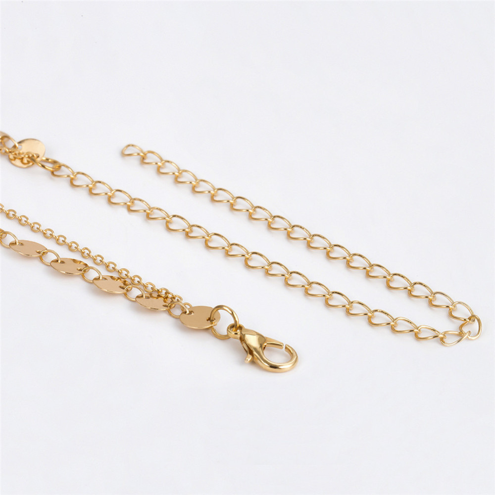 Hot Stainless Steel 18K Gold Plated Waist Chain Body Jewelry Two Layers Sexy Belly Chain for Women