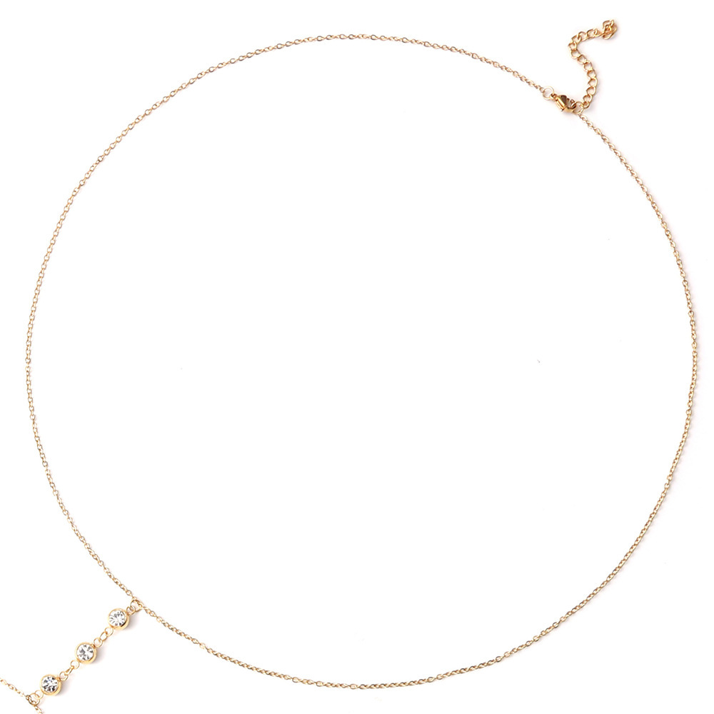 Fashionable New Design Body Chain Jewelry Sexy Chest Chain Rhinestone Belly Body Chains