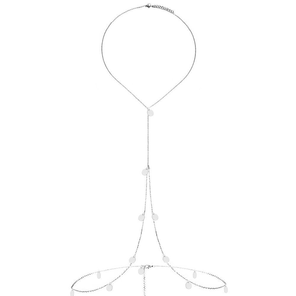 Fashionable New Design Stainless Steel Body Chain Jewelry Sexy Chest Chain Belly Body Chains