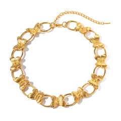 Gold necklace
