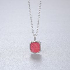 Silver rhodochrosite