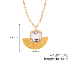 Clear necklace