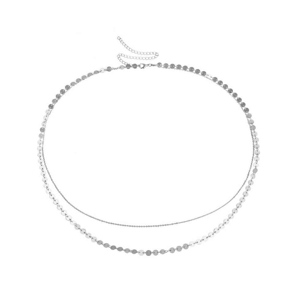 Hot Stainless Steel 18K Gold Plated Waist Chain Body Jewelry Two Layers Sexy Belly Chain for Women