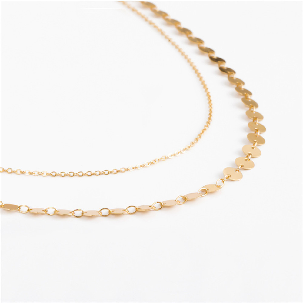 Hot Stainless Steel 18K Gold Plated Waist Chain Body Jewelry Two Layers Sexy Belly Chain for Women