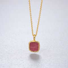 Gold rhodochrosite