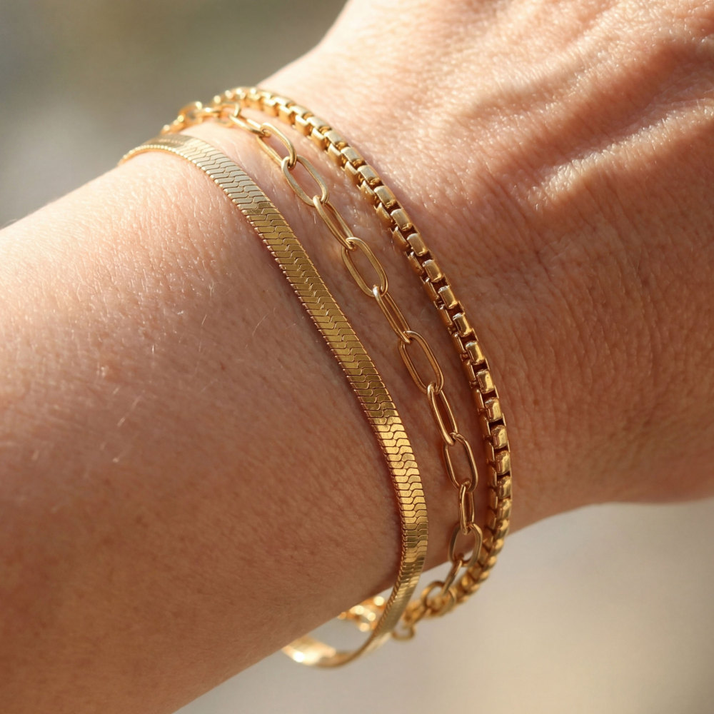 IVIAPRO Three Layers Chain Bracelets