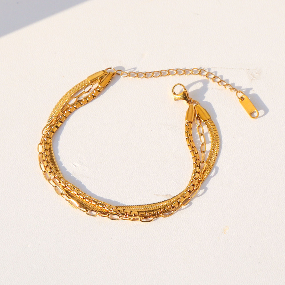 IVIAPRO Three Layers Chain Bracelets