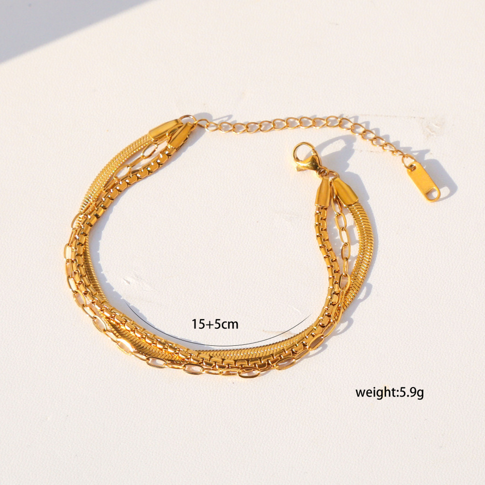 IVIAPRO Three Layers Chain Bracelets