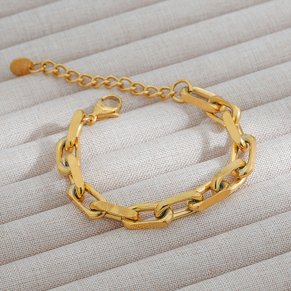 IVIAPRO Tarnish Free Jewelry Link Chain Bracelets