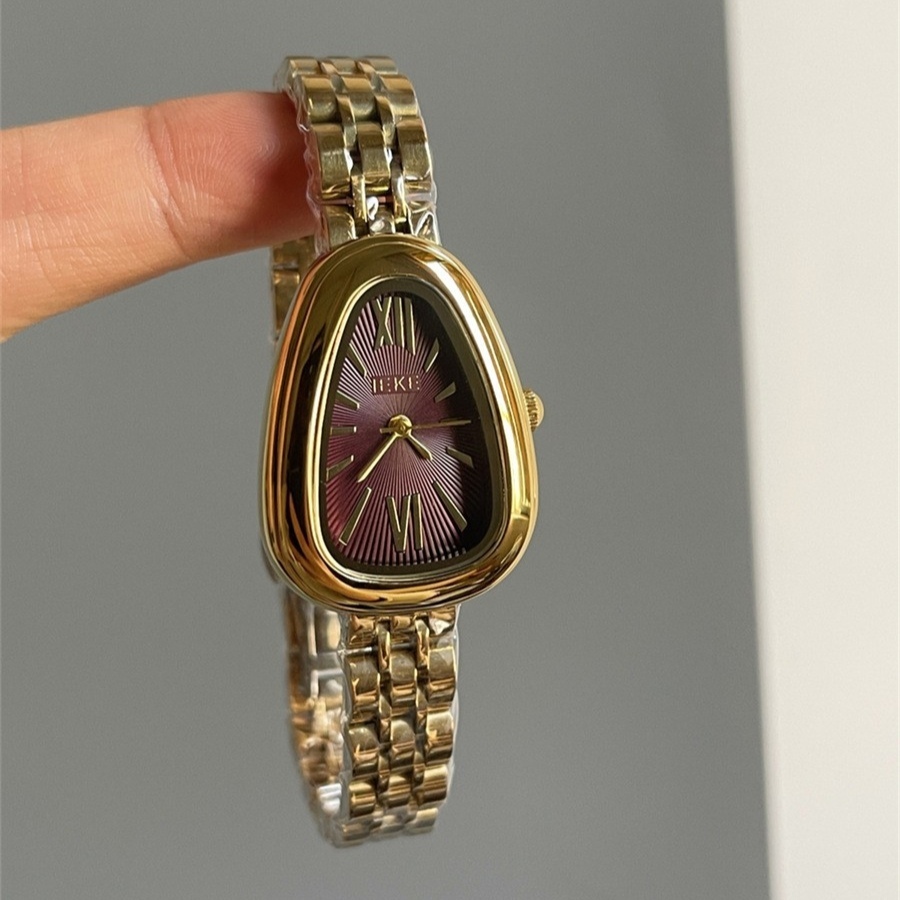 Retro Ankola Red Disc Quartz Watches