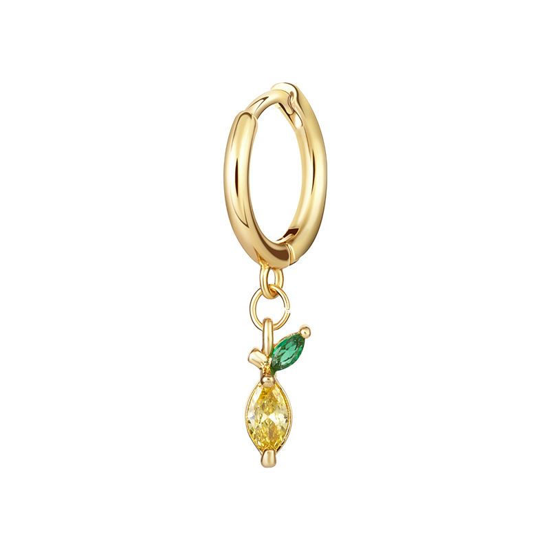 Hot Selling Fruit Hoop Earrings