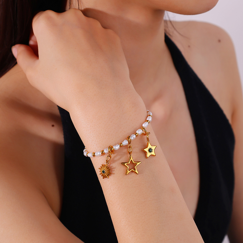 Hot Jewelry Accessories CZ Star Charms DIY Pendants