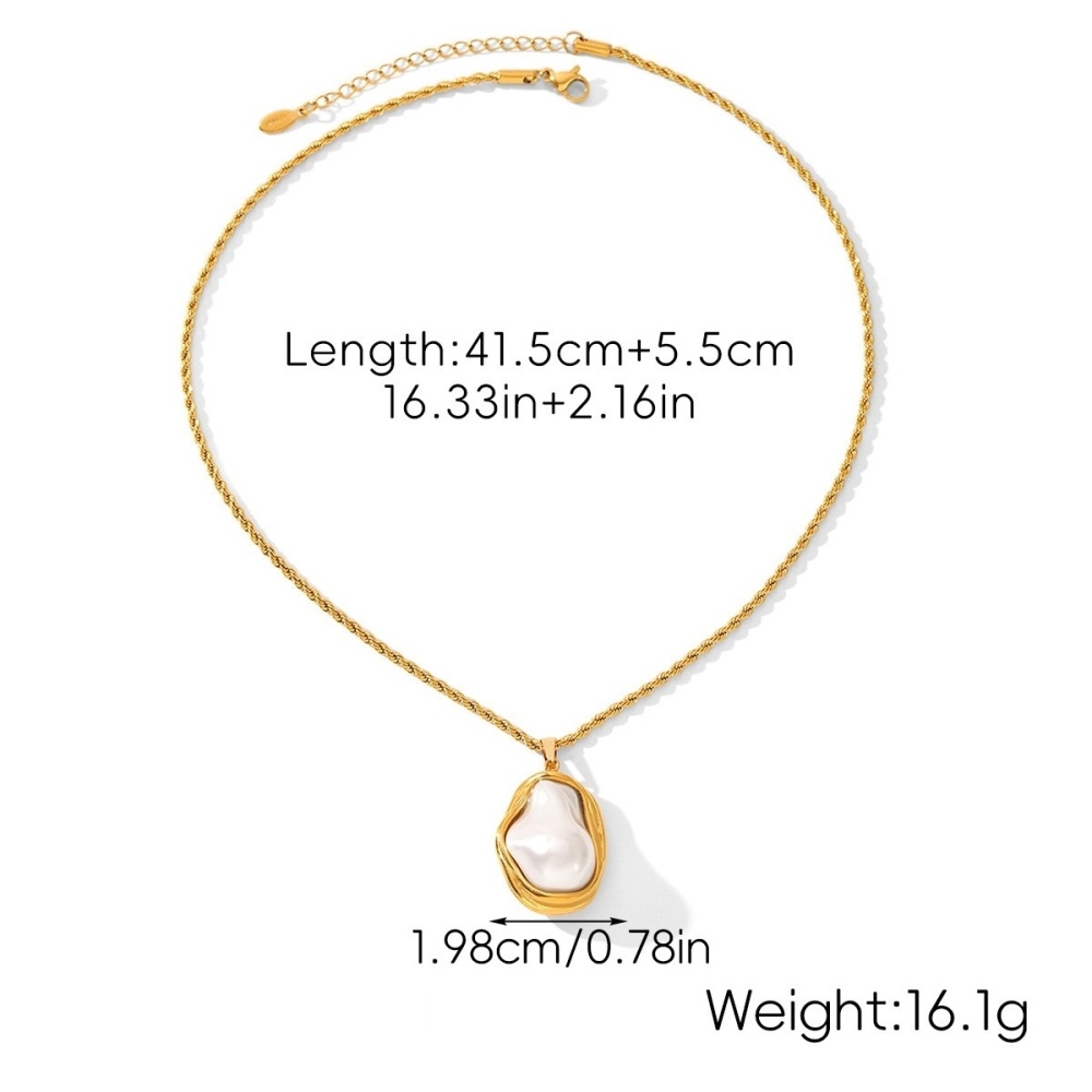 Hot Selling Baroque Pearl Jewelry Set Pendant Necklace