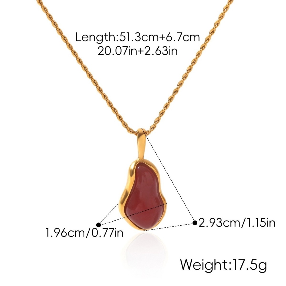 Hot Selling Baroque Pearl Shaped Pendant Necklace