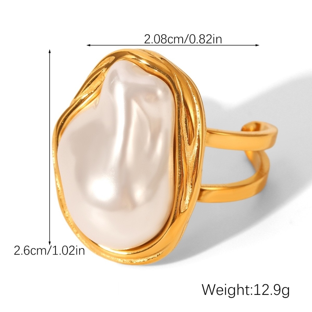 Hot Selling Jewelry Set Baroque Pearl Ring