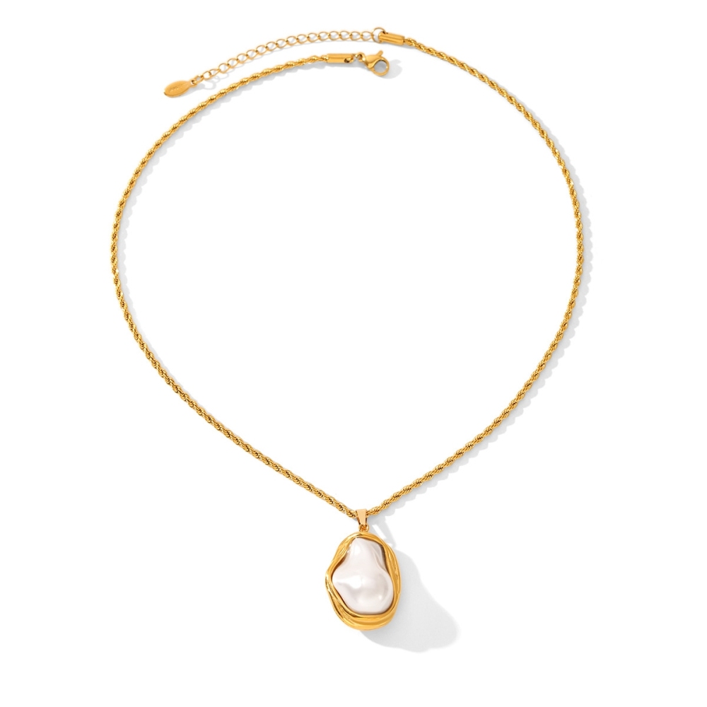 Hot Selling Baroque Pearl Jewelry Set Pendant Necklace