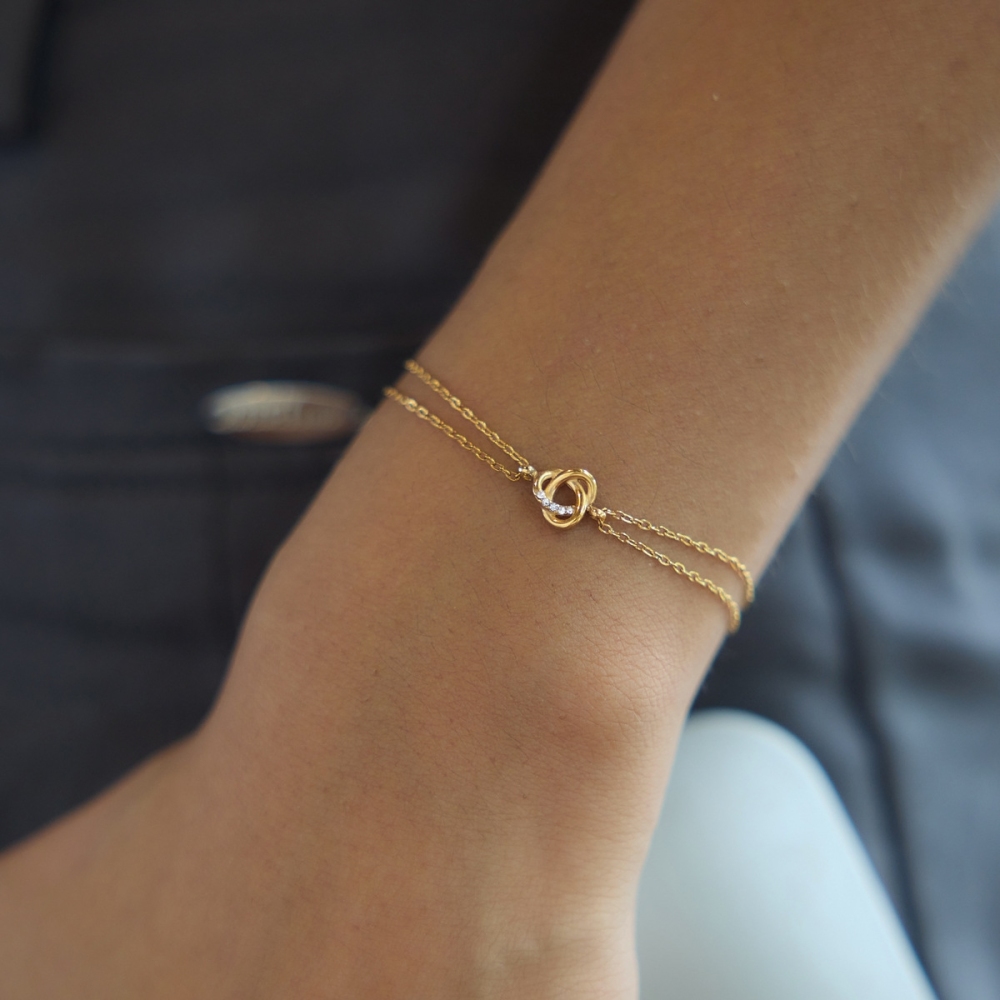 New Waterproof Stainless Steel CZ Star Sun Heart Link Chain Bracelets