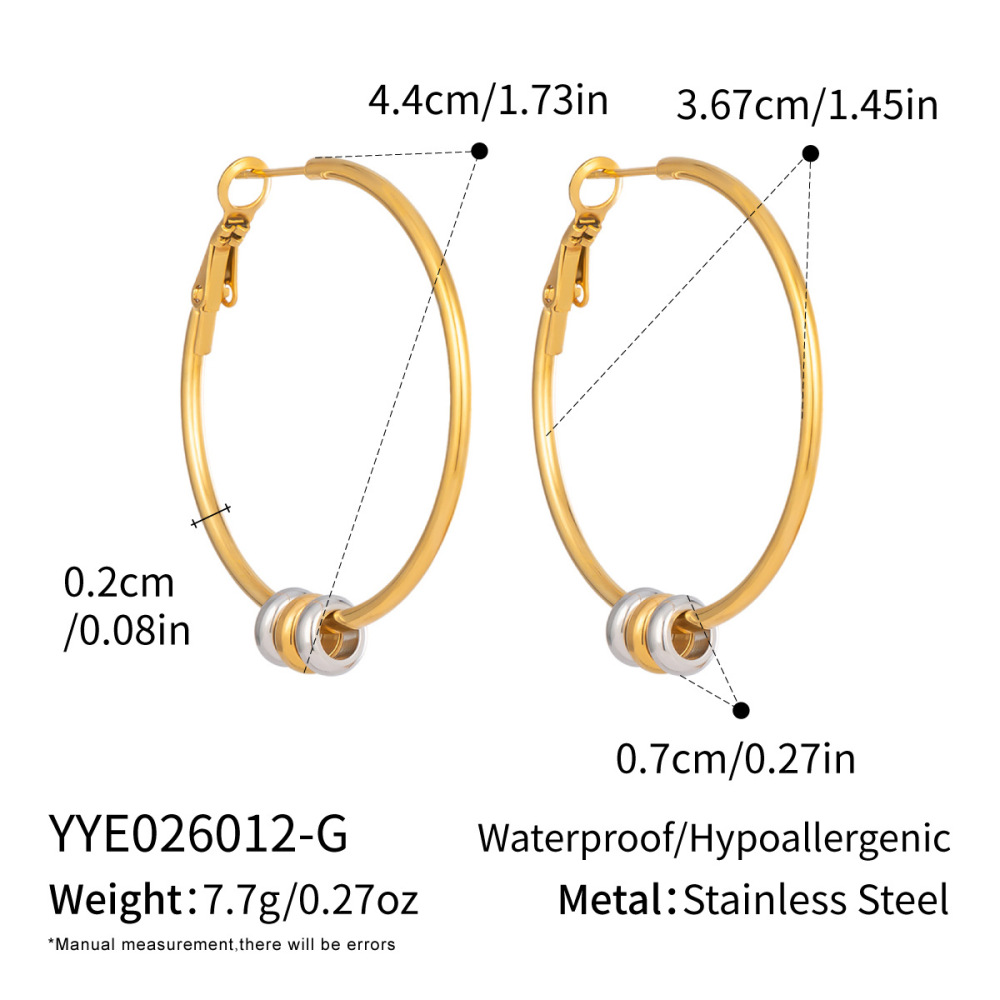 Wholesale Waterproof Stainless Steel Water Drop Shaped CZ Drop Earrings