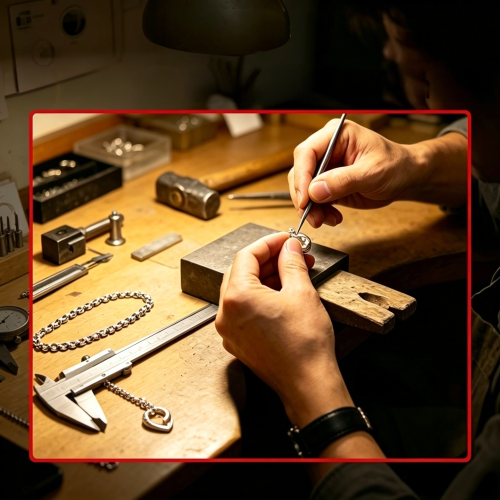 Fashion Jewelry Wholesale Earrings Necklace Bracelet Rings Custom Designs Engrave Logo Customization