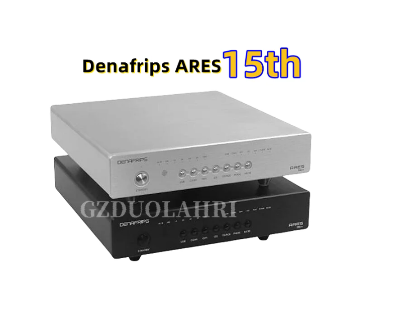 Denafrips ARES 15th DSD1024 Digital Audio R2R Decoder R2R + DSD NOS R-2R DSD1024 And PCM1536 Support USB