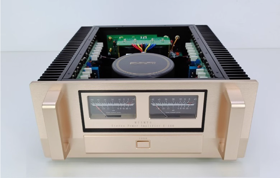MUSMYS E-406 Class AB HIFI power amplifier 24 * IXYS MOS field-effect high-power transistor Refere to Accuphase E406