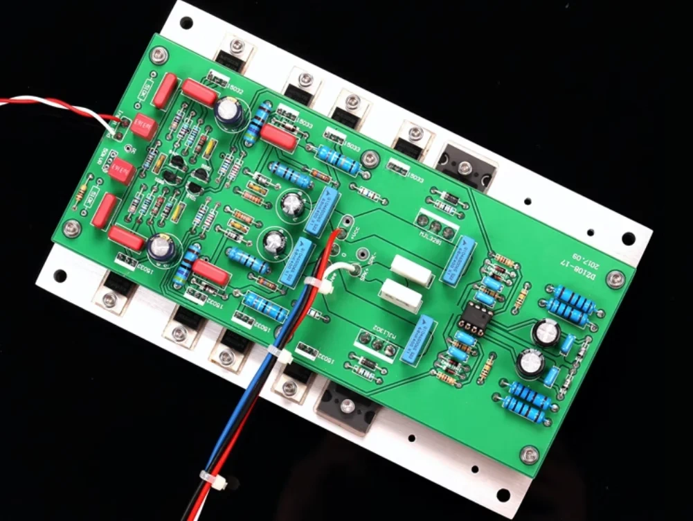 Latest  Study  dartzeel 108 Line 240W*2/8 ohm Aluminum Power Amplifier D5  D5PRO ON   MJL3281/1302 Matched pair