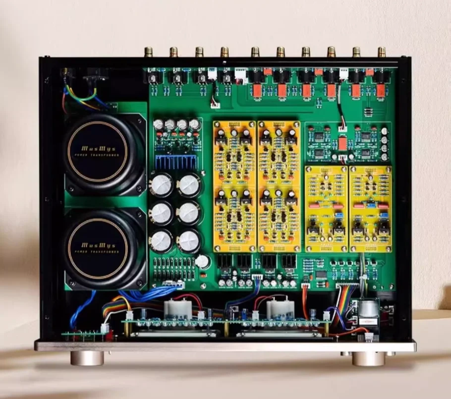 Refer to Accuphase C-2860Plus fully balanced Class A pure front-end HiFi amplifier upgraded version front-end amplifier