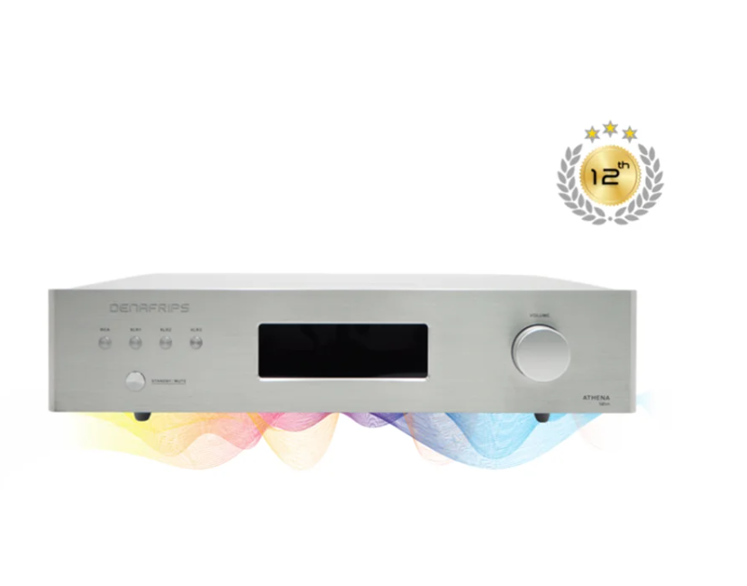 DENAFRIPS ATHENA 12th Pure Class A Preamplifier,Fully Balanced And Discrete Preamp Input Impedance 12.2kΩ Output Impedance 200 Ω